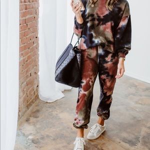 LUSH Tie Dye Jogger Set